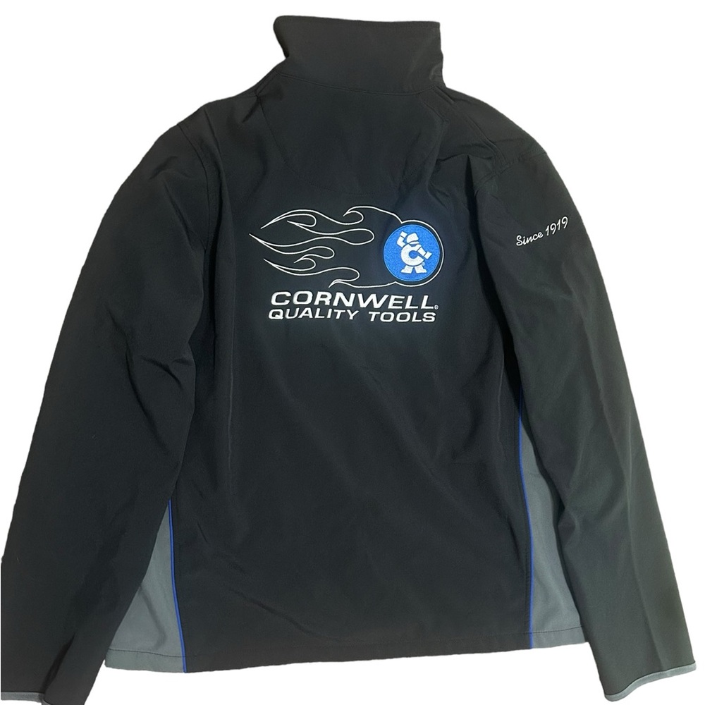 Cornwall Quality Tools black and blue work jacket